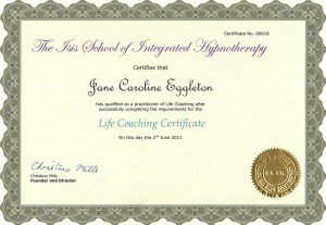 Jane Eggleton: An Experienced and Fully Qualified Hypnotherapist Professional Hypnotherapy Certificate